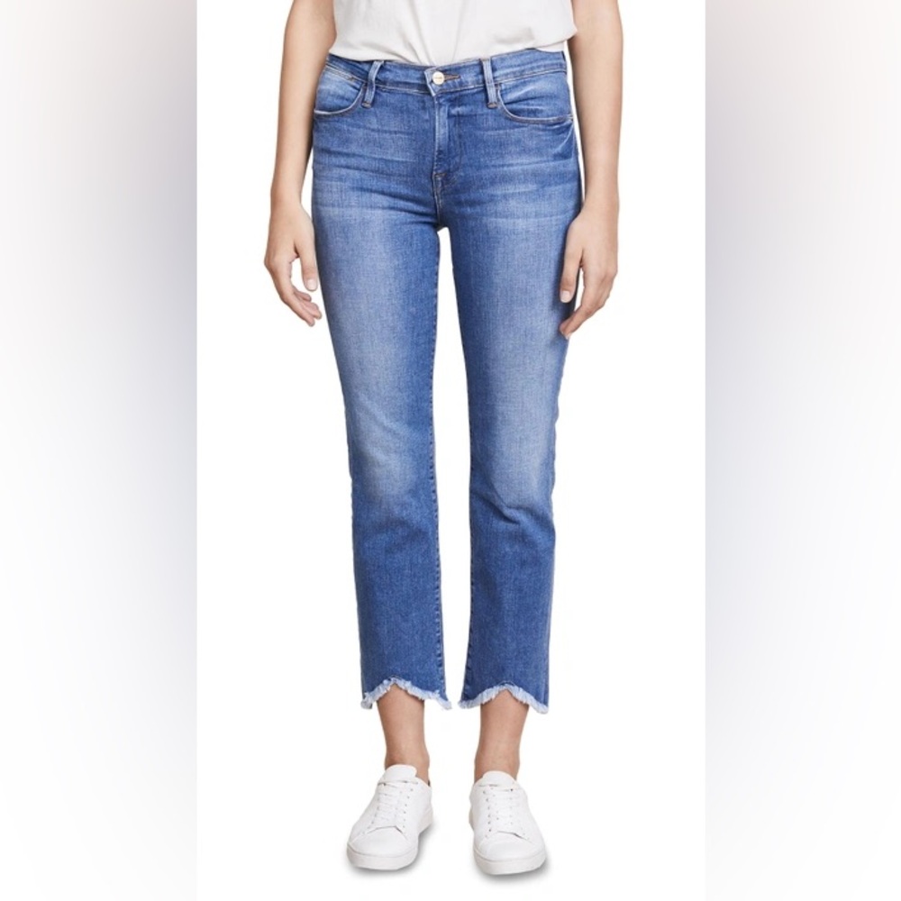 Frame Le High Straight Jeans